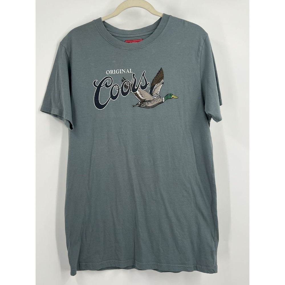 American Needle Coors Duck T-shirt Men's Size Medium Outdoors Hunting Nature